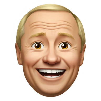 putin laughs sticker