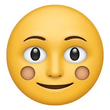 anonymous person, emoji style, blank face, minimalistic, yellow circle head sticker