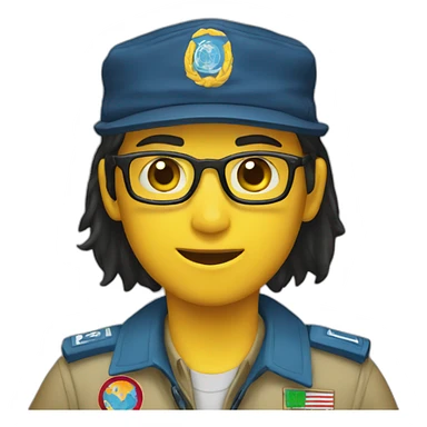 Un sac scout sticker