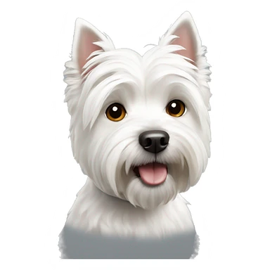 West highland white terrier sticker