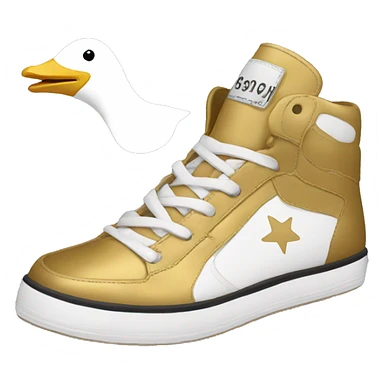Golden goose sneaker sticker
