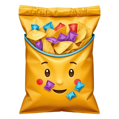 snack bag sticker