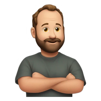 tom segura kissing bert kreischer sticker