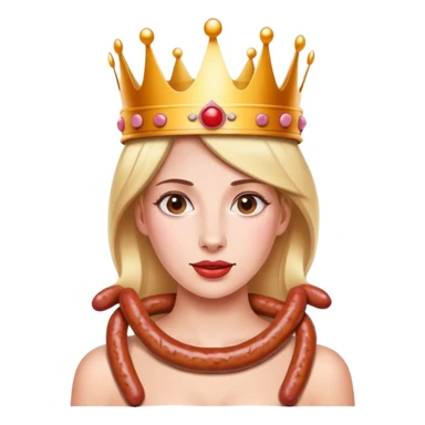 sausage queen sticker