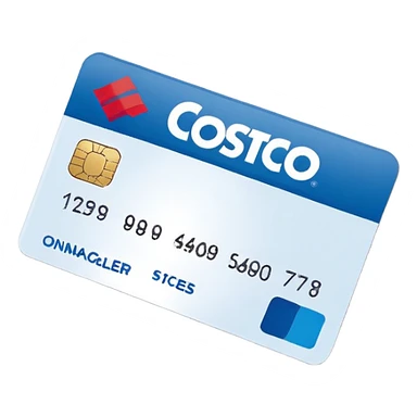 Costco member card sticker