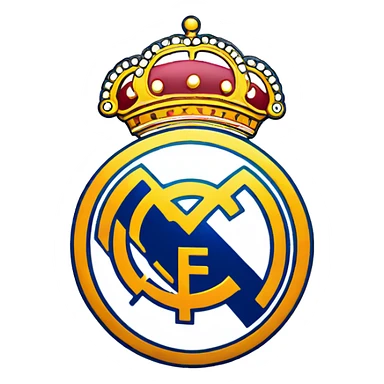 real madrid logo sticker