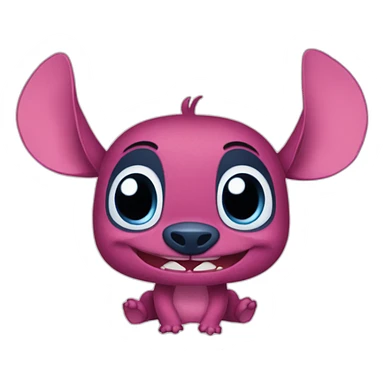 Stich amoureux  sticker