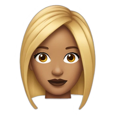 Rihanna qui boude sticker