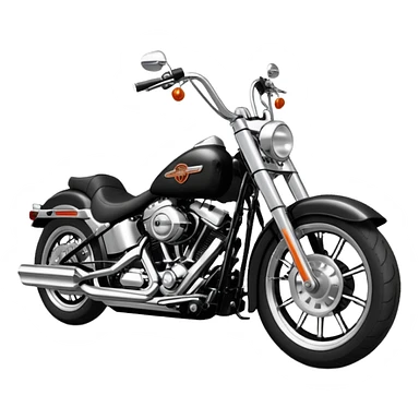 Softtail Harley Davidson sticker