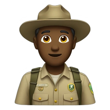 park ranger sticker
