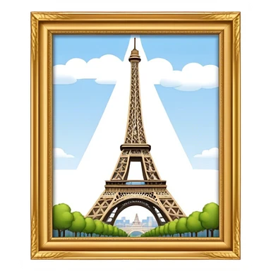 eifel tower sticker