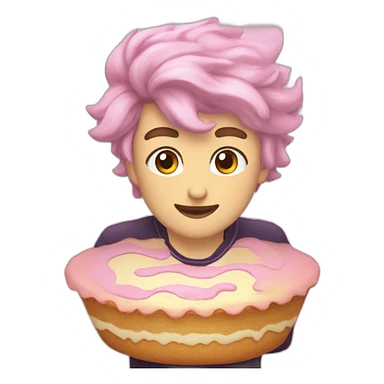 Pastel de 🫀 sticker