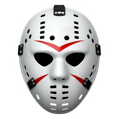 hockey mask sticker