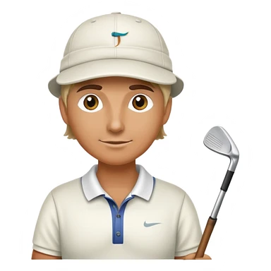 Florida golfing sticker