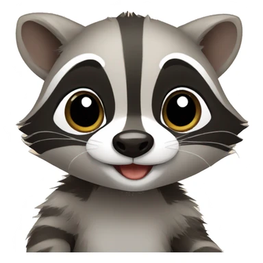 Baby Raccoon  sticker