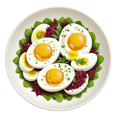 Egg, Labneh and Sumac Salad Bowls
 sticker