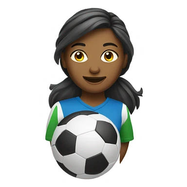 women playing soccer  sticker