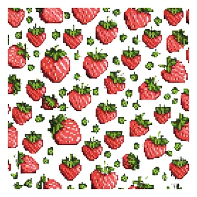 strawberry sticker