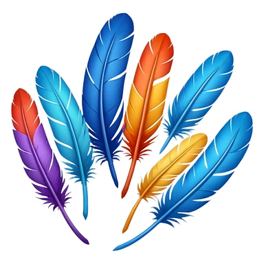 Birds and nature sticker