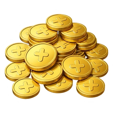 coins sticker