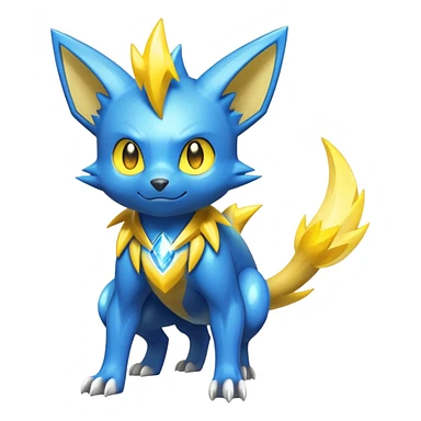  Shiny Sparkly Shinx-Manectric-Fakémon-creature sticker