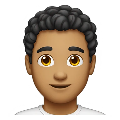 Single pretty mixed race guy sticker