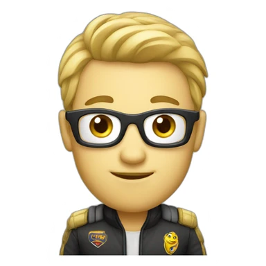 Ambassador mascot sticker