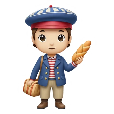 A Pokémon based on the theme of France  sticker