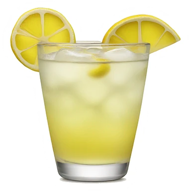 Lemon drop cocktail sticker