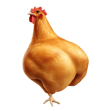chicken leg sticker