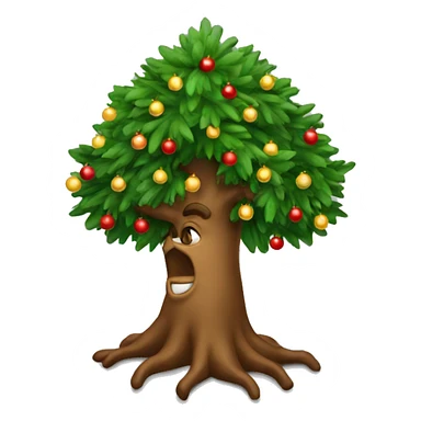 albero di natale sticker
