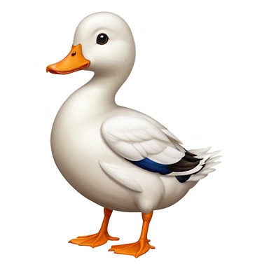 A duck sticker