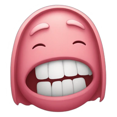 Comment icon in aye and mouth sticker