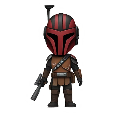 Maul Mandalorian sticker
