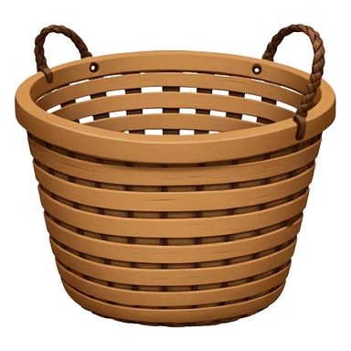 a basket with holes sticker