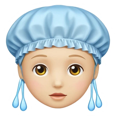 shower cap sticker
