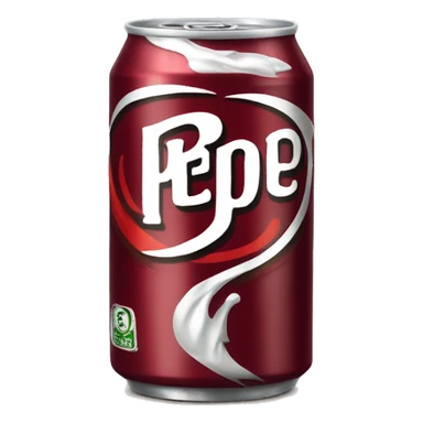 Single Dr Pepper Soda Can sticker