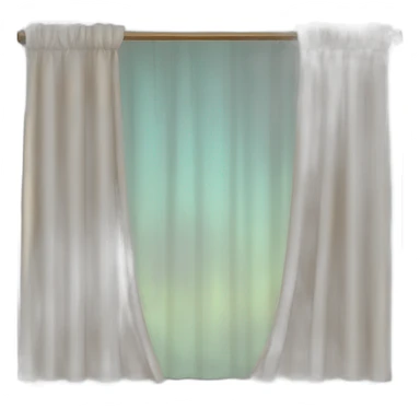 Curtain sticker