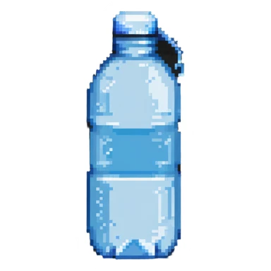 water bottle simple design sticker