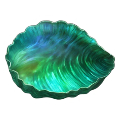 paua shell new zealand sticker