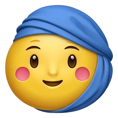 Синяя джинсовая панамка со шнурком sticker