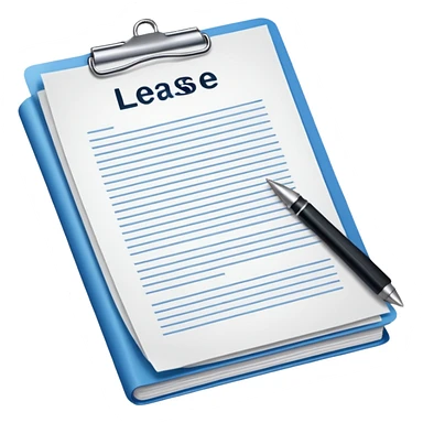 Lease sticker