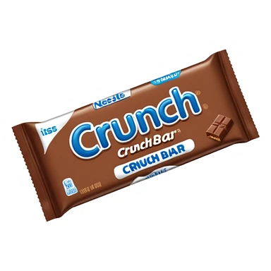 Nestle crunch bar emoji sticker