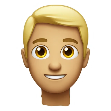 Emoji with eyes to the side  sticker