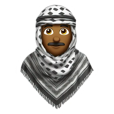 Keffiyeh sticker