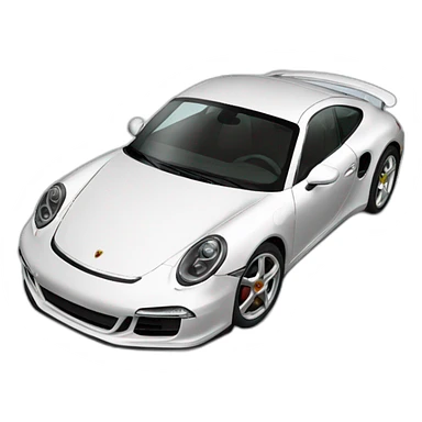 Porshe car sticker