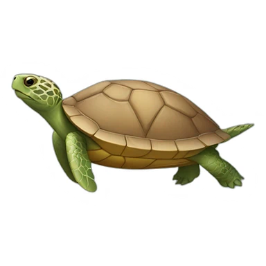 Loutresurtortue sticker