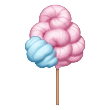cotton candy stick  sticker