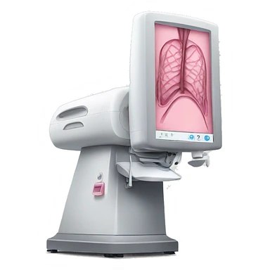 Mammogram machine sticker
