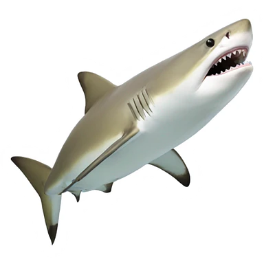 Lemon shark sticker